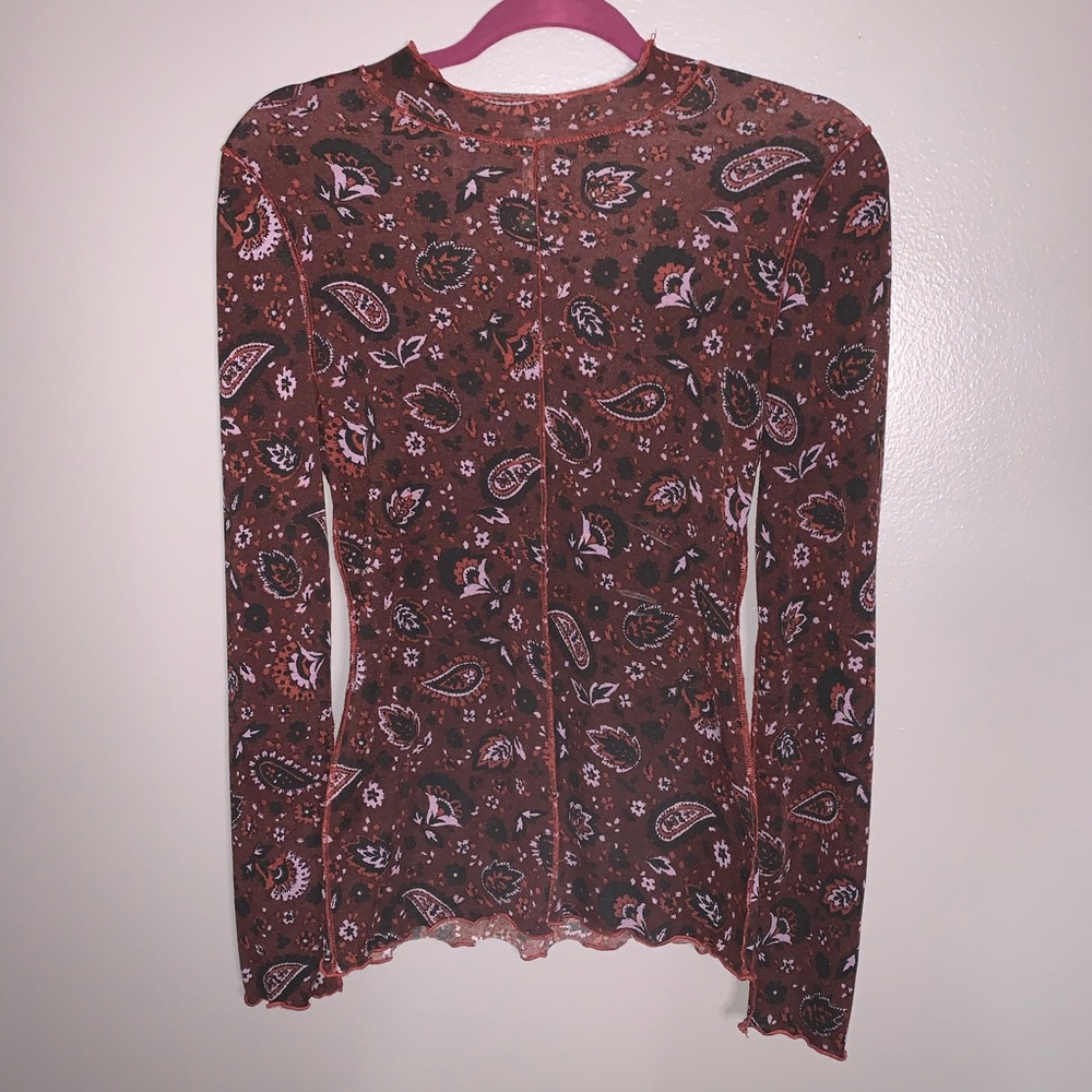 Free People long sleeve top